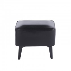 SAMI BLACK PU ΣΚΑΜΠΟ 40X30X34εκ.