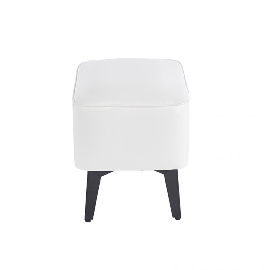 SAMI WHITE PU ΣΚΑΜΠΟ 40X30X34εκ.