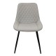 ALESIA L. BEIGE ΥΦΑΣΜΑ ΚΑΡΕΚΛΑ ΜΕΤΑΛΛΙΚΗ 50X59X86εκ.