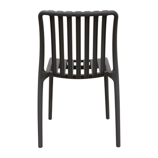 PARMA DARK GREY ΚΑΡΕΚΛΑ ΠΟΛ/ΝΙΟΥ 46X59X80εκ.
