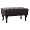 ΤΑΜΠΟΥΡΕ ΥΠΟΠΟΔΙΟ T.CHESTERFIELD EMMA HM226.01 PU 80x44x39Y εκ.ΣΚ.ΚΑΦΕ