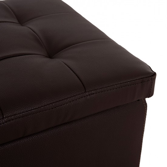 ΣΚΑΜΠΩ ΜΕ ΑΠΟΘΗΚΕΥΤΙΚΟ ΧΩΡΟ PU ΚΑΦΕ CUBE HM224.03--38x38x36.5Υεκ.