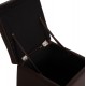 ΣΚΑΜΠΩ ΜΕ ΑΠΟΘΗΚΕΥΤΙΚΟ ΧΩΡΟ PU ΚΑΦΕ CUBE HM224.03--38x38x36.5Υεκ.