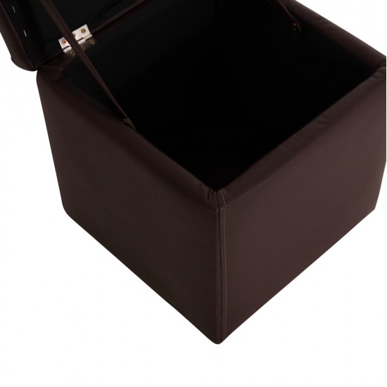 ΣΚΑΜΠΩ ΜΕ ΑΠΟΘΗΚΕΥΤΙΚΟ ΧΩΡΟ PU ΚΑΦΕ CUBE HM224.03--38x38x36.5Υεκ.