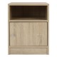 ΚΟΜΟΔΙΝΟ ΜΕΛΑΜΙΝΗΣ MALORY HM2205.02 SONAMA 40x40x50