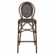 ΣΚΑΜΠΟ ΑΛΟΥΜΙΝΙΟΥ AZARIA HM5059 BAMBOO LOOK ΚΑΦΕ ΜΕ TEXTLINE 44x52x115Υεκ
