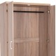 ΝΤΟΥΛΑΠΑ 2ΦΥΛΛΗ ME 2 ΣΥΡΤΑΡΙΑ REINA HM338.02 SONAMA 80x41.5x180Υεκ.