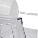 ΠΟΛΥΘΡΟΝΑ ΑΚΡΥΛΙΚΗ ΔΙΑΦΑΝΗ ΜΕ ΜΠΡΑΤΣΑ ARAMIS HM0169 52,2x56,5x92Υ εκ.