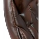 ΚΑΡΕΚΛΑ ΓΡΑΦΕΙΟΥ LANISHA HM1099.09 PU ΣΕ ΚΑΦΕ 65x73x125Υεκ