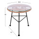 ΣΕΤ ΕΞΩΤΕΡΙΚΟΥ ΧΩΡΟΥ 3ΤΜΧ ALLEGRA HM10335 ΜΠΕΖ WICKER-ΜΕΤΑΛΛΟ