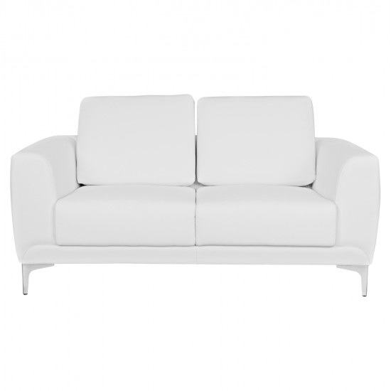 ΚΑΝΑΠΕΣ 2ΘΕΣΙΟΣ KΕΝΖΙΕ HM3121.22 ΜΕ ΛΕΥΚΟ PU 142x81x81 εκ.
