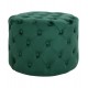 ΣΚΑΜΠΟ KASSIE ΚΥΠΑΡΙΣΣΙ ΒΕΛΟΥΔΟ ΤΥΠΟΥ CHESTERFIELD HM8406.03 Φ60x43Υ εκ.