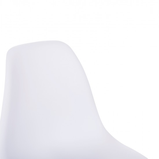 ΚΑΡΕΚΛΑ TWIST KID HM8453.01 ΞΥΛΙΝΑ ΠΟΔΙΑ Κ ΚΑΘΙΣΜΑ PP ΛΕΥΚΟ 31x34x55.5Υεκ