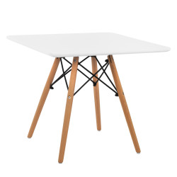 ΤΡΑΠΕΖΙ MINIMAL KID 60X60X51Yεκ. ΛΕΥΚΟ HM8452.01