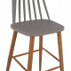 ΣΚΑΜΠΟ ΜΠΑΡ HM8459.10 VANESSA ΣΕ ΓΚΡΙ ΧΡΩΜΑ 43x49x107 εκ.