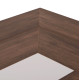 ΤΡΑΠΕΖΙ ΑΛΟΥΜΙΝΙΟΥ TABER HM5131.11 ΛΕΥΚΟ ΜΕ POLYWOOD TOP 200x100x75Υεκ