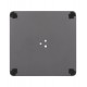 ΒΑΣΗ ΜΕΤΑΛΛΙΚΗ ΓΚΡΙ 40X40X72Υεκ. HM414.20