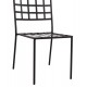 ΜΕΤΑΛΛΙΚΗ ΚΑΡΕΚΛΑ EMERY HM5509 ΣΕ ΜΑΥΡΗ ΑΠΟΧΡΩΣΗ 46x58x88  cm