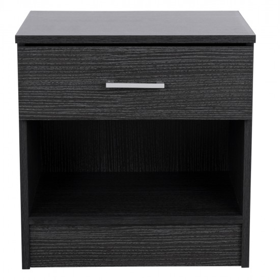 ΚΟΜΟΔΙΝΟ ΜΕ 1 ΣΥΡΤΑΡΙ LANEY ZEBRANO 45x35,5x47Υ εκ. HM2345.02