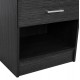 ΚΟΜΟΔΙΝΟ ΜΕ 1 ΣΥΡΤΑΡΙ LANEY ZEBRANO 45x35,5x47Υ εκ. HM2345.02