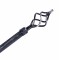 ΚΟΥΡΤΙΝΟΞΥΛΟ 110-210cm HM11280.03 ΜΕΤΑΛΛΙΚΟ ΠΤΥΣ/ΝΟ ΜΑΥΡΟ ΑΣΗΜΙ ΓΥΡΙΣΤΟ Ε-0316