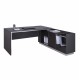 ΓΡΑΦΕΙΟ ΕΠΑΓΓΕΛΜΑΤΙΚΟ ΔΕΞΙΑ ΓΩΝΙΑ ROSEWOOD HM2112R 200X160X76Υ εκ.