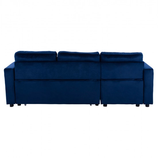 ΚΑΝΑΠΕΣ ΓΩΝΙΑ ΚΡΕΒΑΤΙ WAYNE 224x147x85Υεκ. HM3028.18 ΒΕΛΟΥΔΟ ΜΠΛΕ