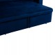 ΚΑΝΑΠΕΣ ΓΩΝΙΑ ΚΡΕΒΑΤΙ WAYNE 224x147x85Υεκ. HM3028.18 ΒΕΛΟΥΔΟ ΜΠΛΕ