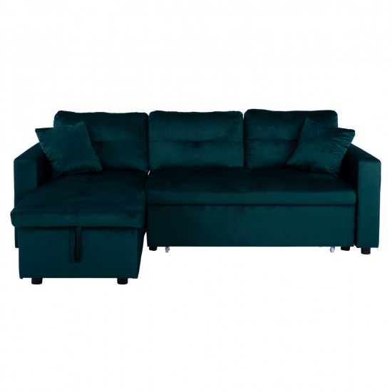 ΚΑΝΑΠΕΣ ΓΩΝΙΑ ΚΡΕΒΑΤΙ WAYNE 224x147x85Υεκ. HM3028.13 ΒΕΛΟΥΔΟ ΚΥΠΑΡΙΣΣΙ