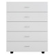 ΣΥΡΤΑΡΙΕΡΑ ΜΕΛΑΜΙΝΗΣ THORG HM8995.03- 5 ΣΥΡΤΑΡΙΑ ΛΕΥΚΗ 80Χ40Χ100Yεκ.