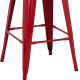 ΣΚΑΜΠΟ ΜΕΣ. ΥΨΟΥΣ MELITA HM8573.04 ΜΕΤΑΛΛΙΚΟ ΣΕ KOKKINO 43x43x67Yεκ.