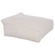 ΠΟΥΦ YAMIN 2ΑΤΟΜΩΝ ΜΕ TEXTILENE 600gr/m2 2X1 ΛΕΥΚΟ HM5773.11 140x140x40-60Υεκ.