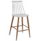 ΣΚΑΜΠΟ ΜΠΑΡ VANESSA HM9300.01 ΛΕΥΚΟ ΜΕΣΑΙΟΥ ΥΨΟΥΣ 43x45x97Υεκ.