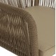 ΠΟΛΥΘΡΟΝΑ ΑΛΟΥΜΙΝΙΟΥ LOKKI HM5855.01 ΛΕΥΚΟ ΜΕ ΣΧΟΙΝΙ WICKER PE ΜΠΕΖ 56x66x82Υ εκ.