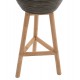 ΓΛΑΣΤΡΑ ΑΠΟ RATTAN ΚΑΙ BAMBOO HM7724 36Χ35Χ95Yεκ.ΦΥΣΙΚΟ - ΠΡΑΣΙΝΟ