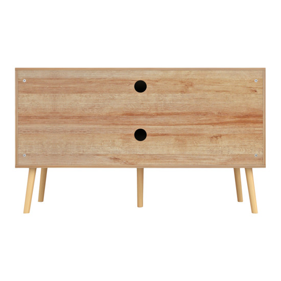 ΕΠΙΠΛΟ TV ΜΕΛΑΜΙΝΗΣ COLM ΜΕ ΠΟΡΤΕΣ RATTAN HM9223.11 ΣΕ ΧΡΩΜΑ ΦΥΣΙΚΟ 120x39x57Υεκ.