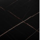 ΤΡΑΠΕΖΙ ΣΑΛΟΝΙΟΥ BRAYLEN HM8942.13 ΤΕΤΡΑΓΩΝΟ ΜΕ ΜΕΛΑΜΙΝΗ ΜΑΥΡΟ ΜΑΡΜΑΡΟ 75x75x43Υεκ.