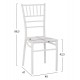 ΚΑΡΕΚΛΑ ΠΟΛΥΠΡΟΠΥΛΕΝΙΟΥ CATERING TIFFANY HM8058.31 ΛΕΥΚΟ 39x46x89Υεκ.