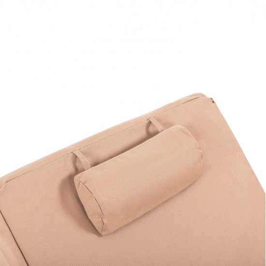 ΜΑΞΙΛΑΡΙ ΞΑΠΛΩΣΤΡΑΣ TEXTILENE SIFNOS ΜΟΚΑ HM11761.04 200(120+80)x70x20Yεκ.