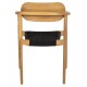 ΠΟΛΥΘΡΟΝΑ OSLO HM9636.02 ΞΥΛΟ TEAK ΦΥΣΙΚΟ & ΣΧΟΙΝΙ--B’ΔΙΑΛΟΓΗΣ 55x54x80Y εκ.