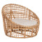 ΠΟΛΥΘΡΟΝΑ ENTO HM9814 RATTAN ΣΕ ΦΥΣΙΚΟ-ΜΠΕΖ ΜΑΞΙΛΑΡΙ 85x75x67Yεκ.