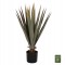 ΔΙΑΚΟΣΜΗΤΙΚΟ ΣΥΝΘΕΤΙΚΟ ΦΥΤΟ HM7985 SISAL AGAVE ΣΕ ΓΛΑΣΤΡΑ  Φ13,5x13-76Υεκ.