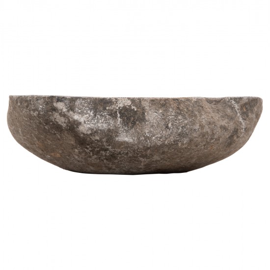 ΝΙΠΤΗΡΑΣ STONE SINK ΛΑΞΕΥΜΕΝΗ ΠΕΤΡΑ ΓΚΡΙ ΑΠΟΧΡΩΣΗ HM4193 55x44x16Υ εκ.