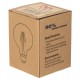 ΛΑΜΠΤΗΡΑΣ GLOBO LED FILAMENT 8W E27 2700K ΧΡΥΣΟ DIMMABLE HM4050.02