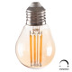ΛΑΜΠΤΗΡΑΣ HM4046.02 LED FILAMENT 6W E27 3000K GOLD DIMMABLE