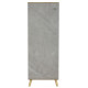 ΠΑΠΟΥΤΣΟΘΗΚΗ-ΝΤΟΥΛΑΠΙ ALVARO HM8954.11 ΜΕΛΑΜΙΝΗ SONAMA-STONE TEXTURE 50Χ38Χ135Yεκ.