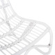 ΠΟΛΥΘΡΟΝΑ GRINN HM9815.03 ΡΑΒΔΟΙ RATTAN ΣΕ ΛΕΥΚΟ 56,5x73,5x79,5Υ εκ.