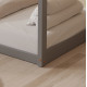 ΚΡΕΒΑΤΙ ΠΑΙΔΙΚΟ PEPE HM678.05 τ.MONTESSORI ΞΥΛΟ ΠΕΥΚΟ ΓΚΡΙ- 140x70εκ