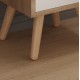 ΚΟΜΟΔΙΝΟ DINKL HM2472.04 ΜΕΛΑΜΙΝΗ- 2 ΣΥΡΤΑΡΙΑ ΣΟΝΑΜΑ-ΛΕΥΚΟ 29,7x29,7x45Υεκ