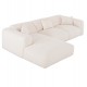 ΚΑΝΑΠΕΣ ΓΩΝΙΑ (ΑΡΙΣΤΕΡΗ) BRICKEN HM3275.02L ΛΕΥΚΟ ΥΦΑΣΜΑ 110-282x98-160x72Υεκ.